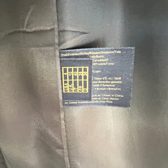 Brooks Brother’s NWT 100% Wool Coat Sz4 - Picture 6 of 8